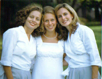 21/28 Our three daughters: Jessica, Jenny, and Georgia in 2000